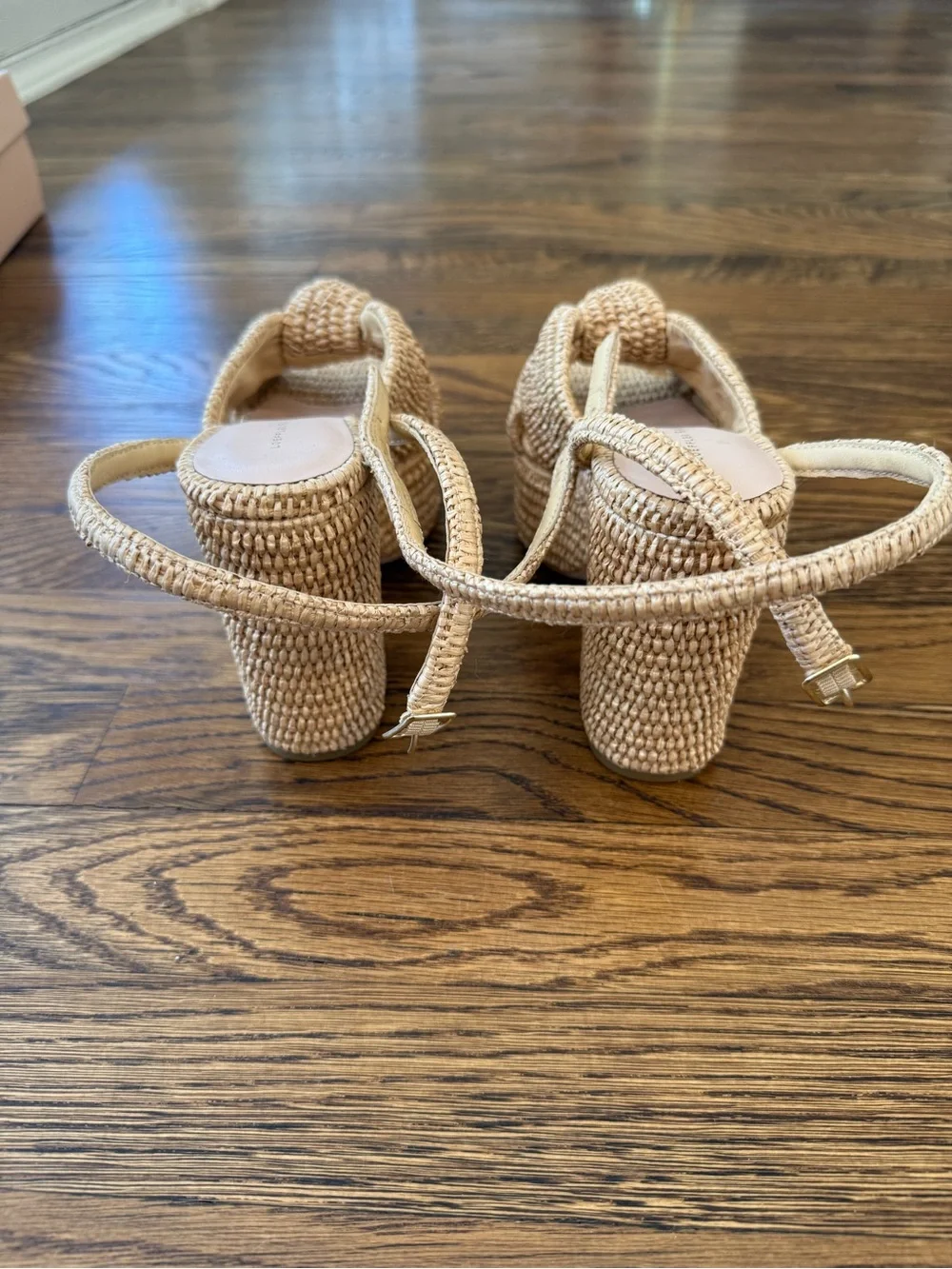 LOEFFLER RANDALL Liza Natural Platform Sandal